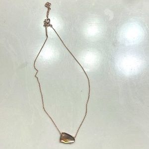 Kendra Scott Necklace Rose Gold